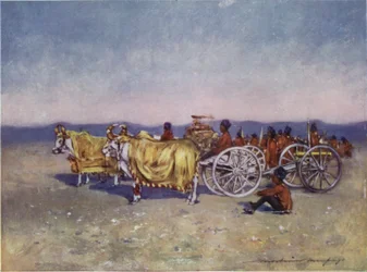 Die Gold- und Silberkanonen von Baroda